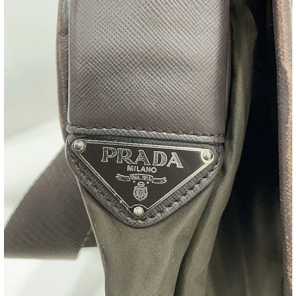 Prada Nylon Sport Messenger Bag - Picture 6 of 14